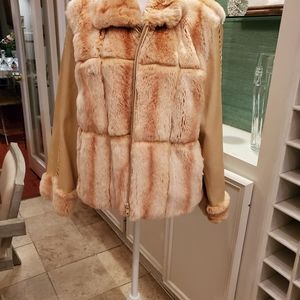 Warm Jacket leather great gift